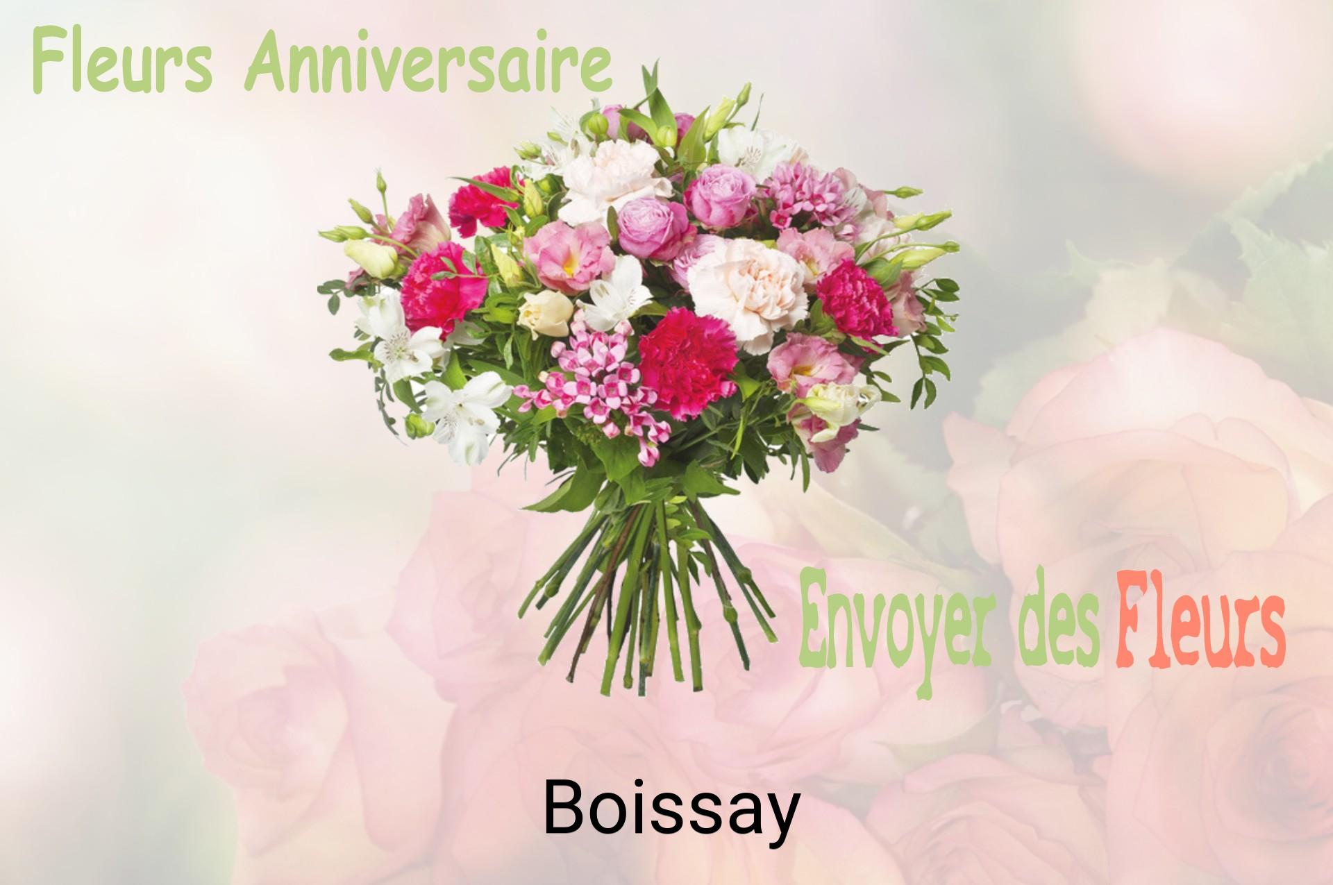 Bouquet de fleurs d’anniversaire livré à Boissay